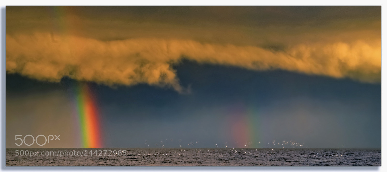 Fujifilm X-T2 sample photo. Tonights double rainbow .... photography