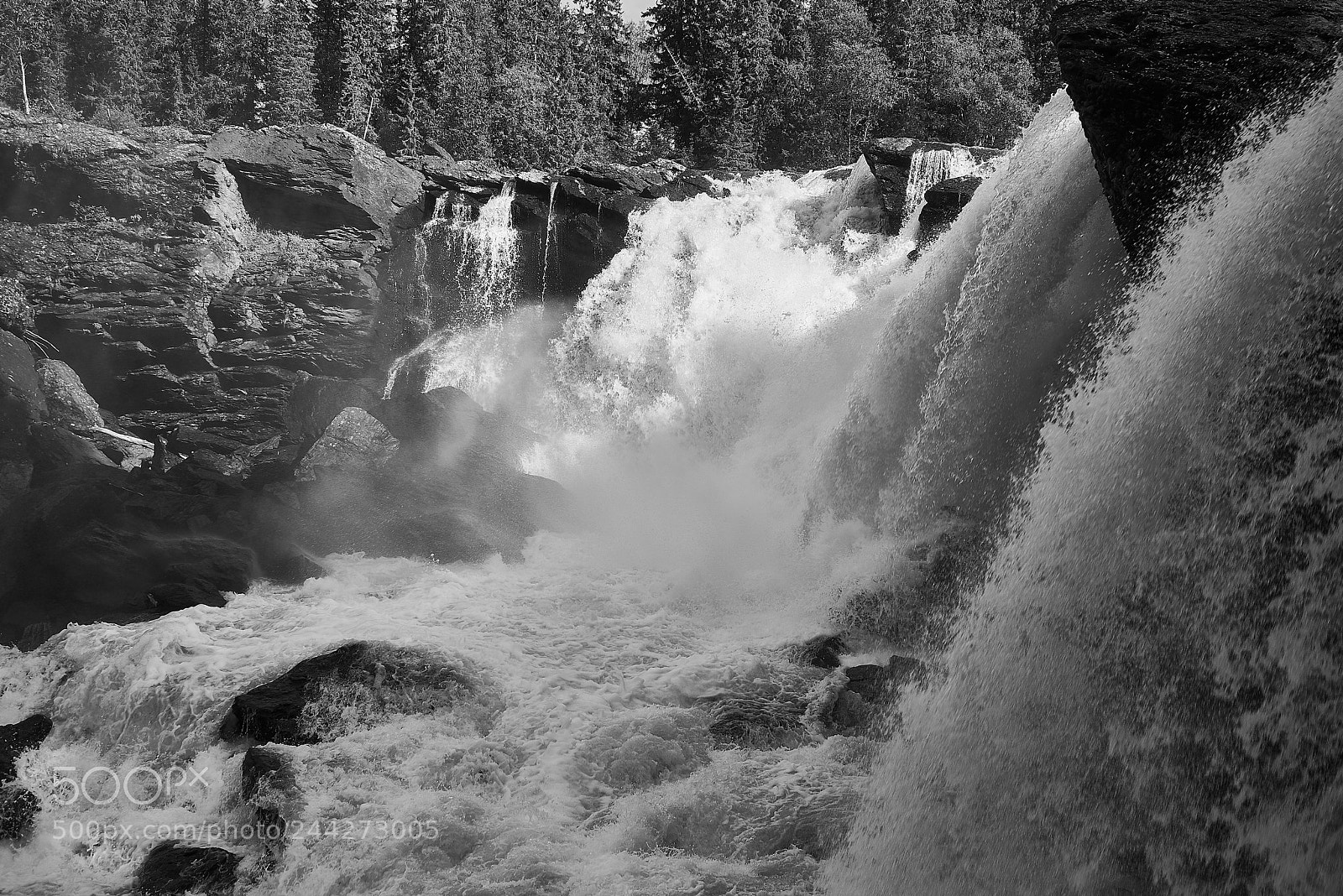 Sony a7R sample photo. Under the waterfalls photography