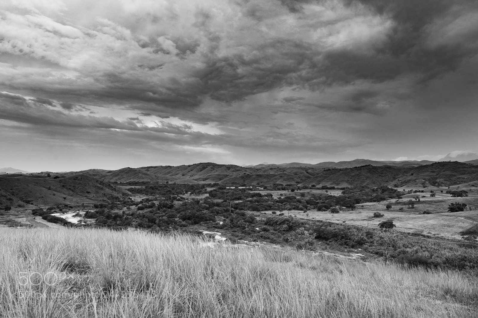 Nikon D7100 sample photo. Landscape in bw photography
