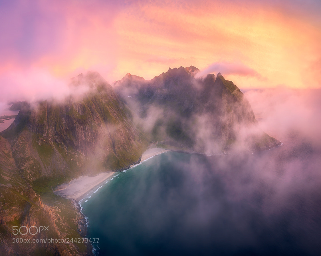 Nikon D810 sample photo. Dreamy northern norway photography