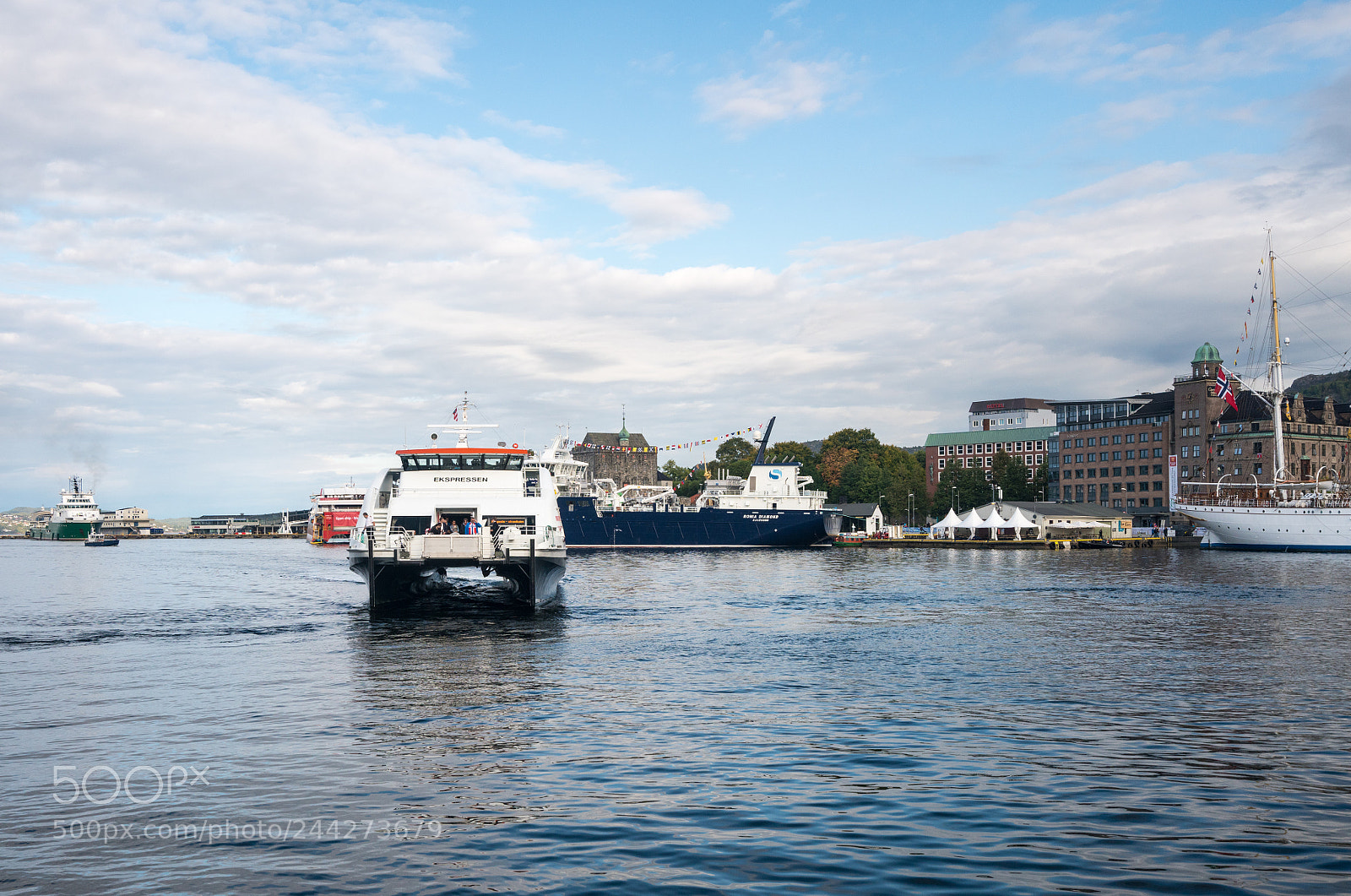 Sony a7R II sample photo. Norled passenger ferry in photography