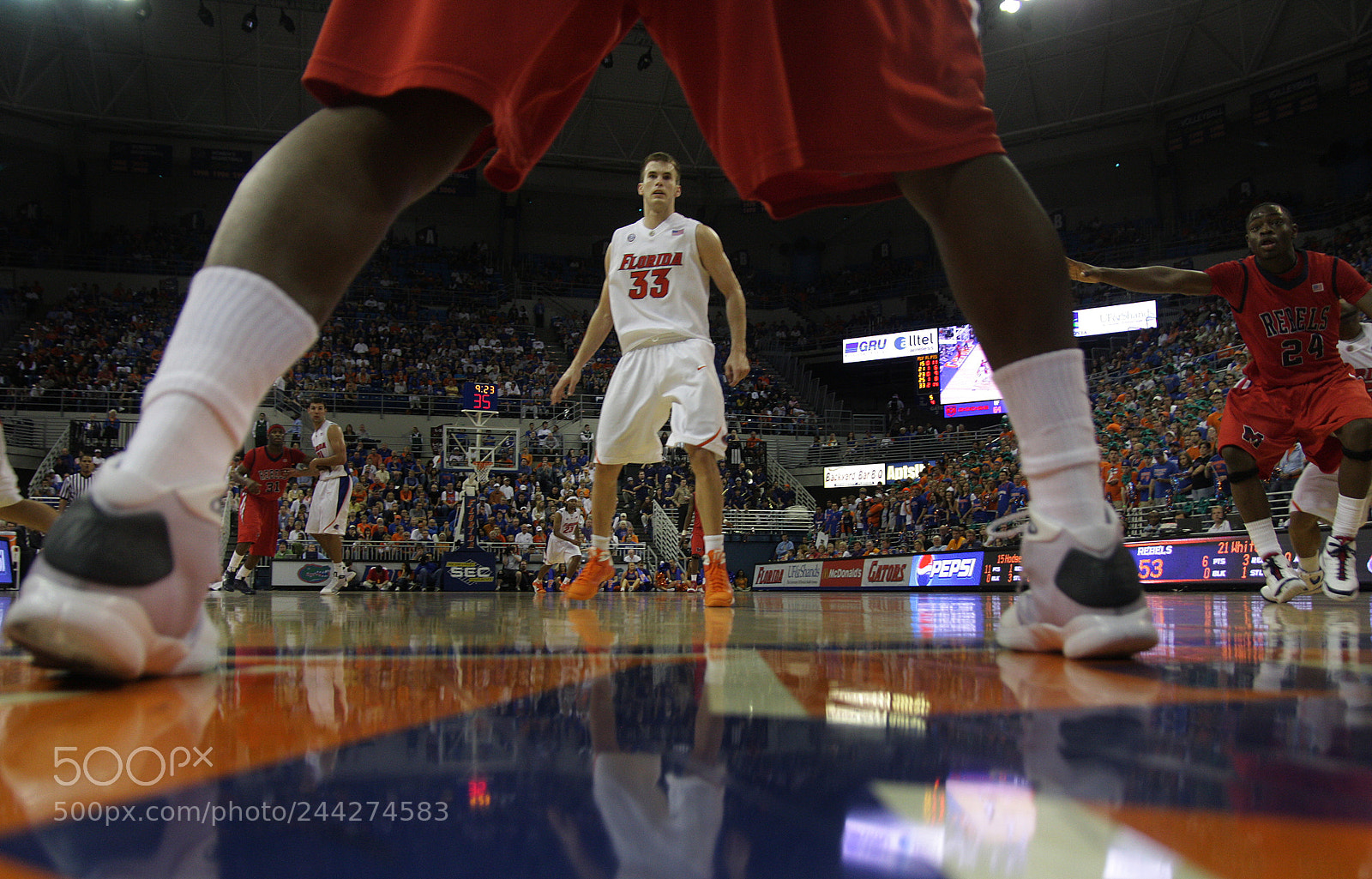 Canon EOS 40D sample photo. Uf vs. ole miss photography
