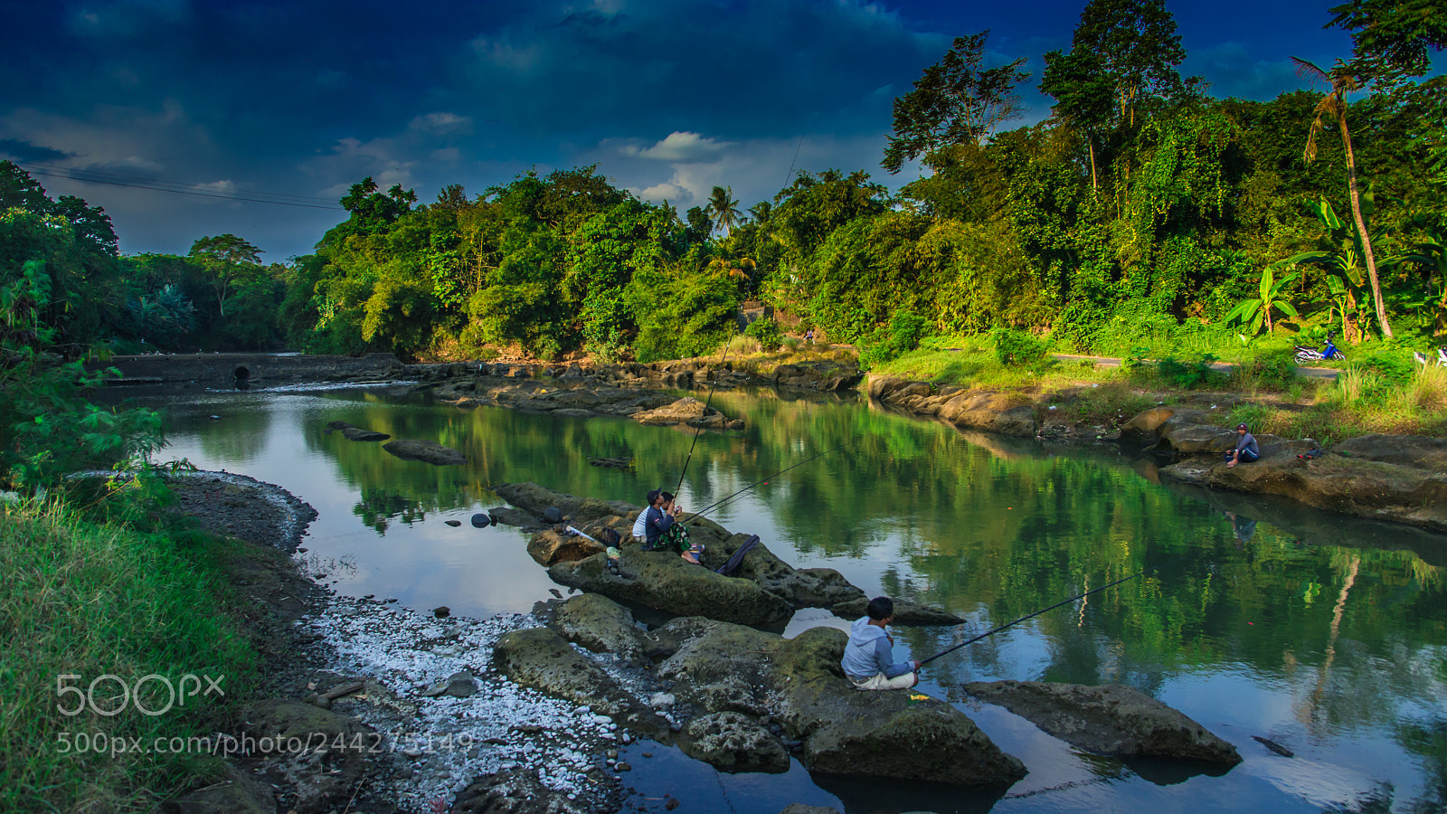 Nikon D800E sample photo. Sundowns fishing bali, indonesia photography