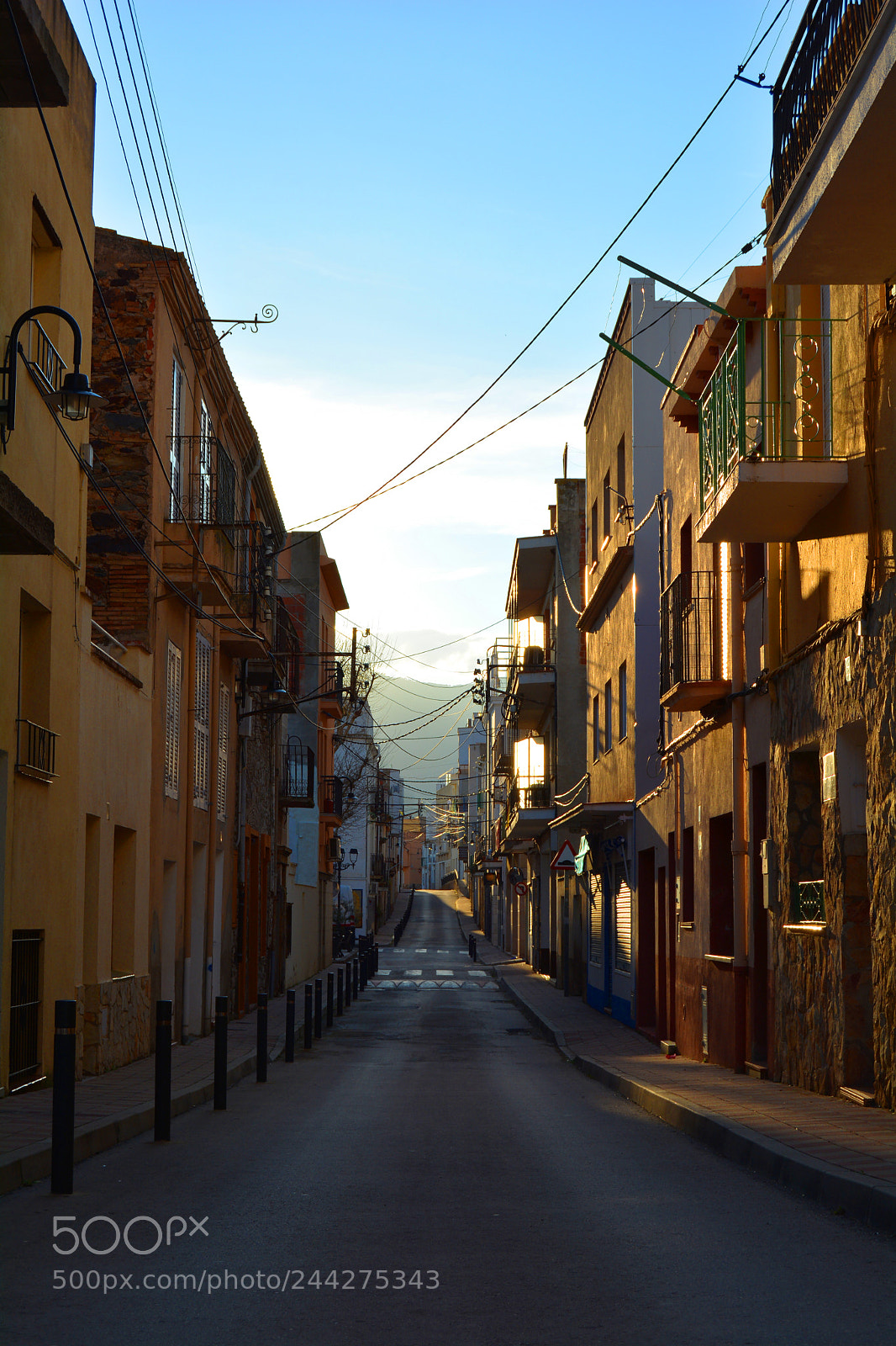 Nikon D7100 sample photo. Lonely street photography