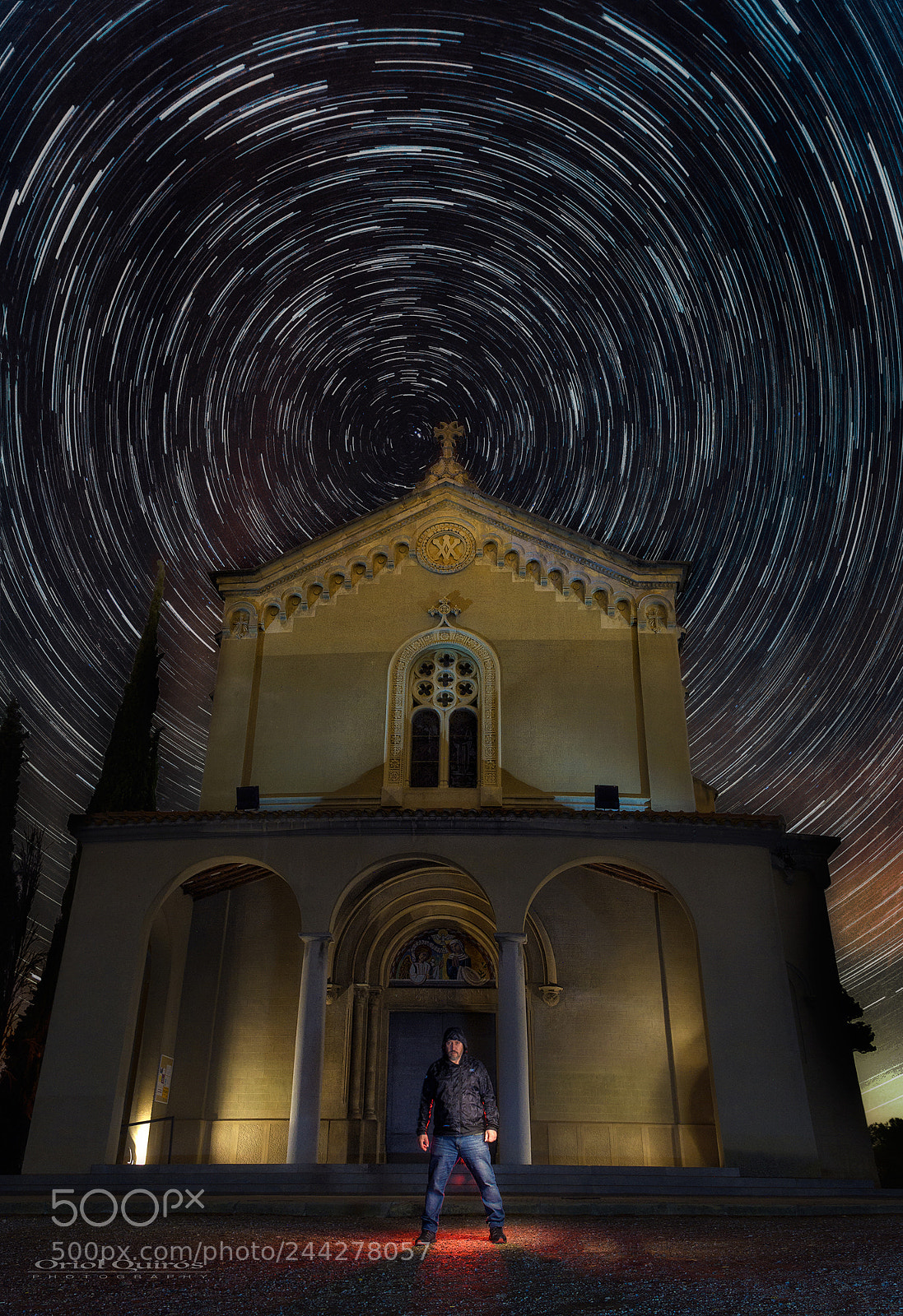 Nikon D7100 sample photo. Startrail photography