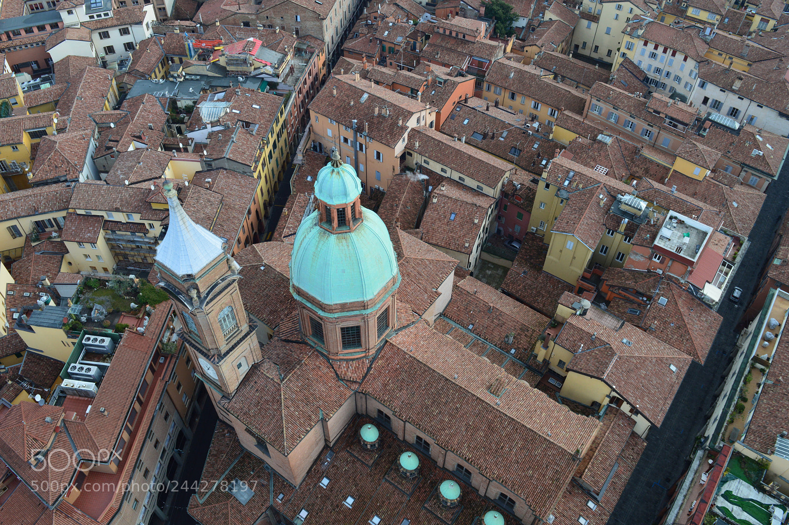 Nikon D3200 sample photo. Bologna from above photography