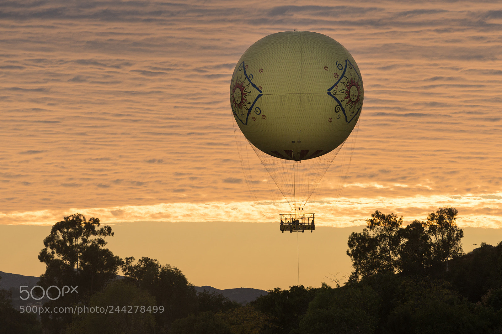 Sony a7R II sample photo. Balloon ride at san photography
