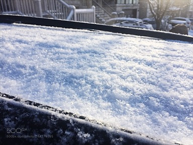 Apple iPhone 6 sample photo. Snowy roof of a photography