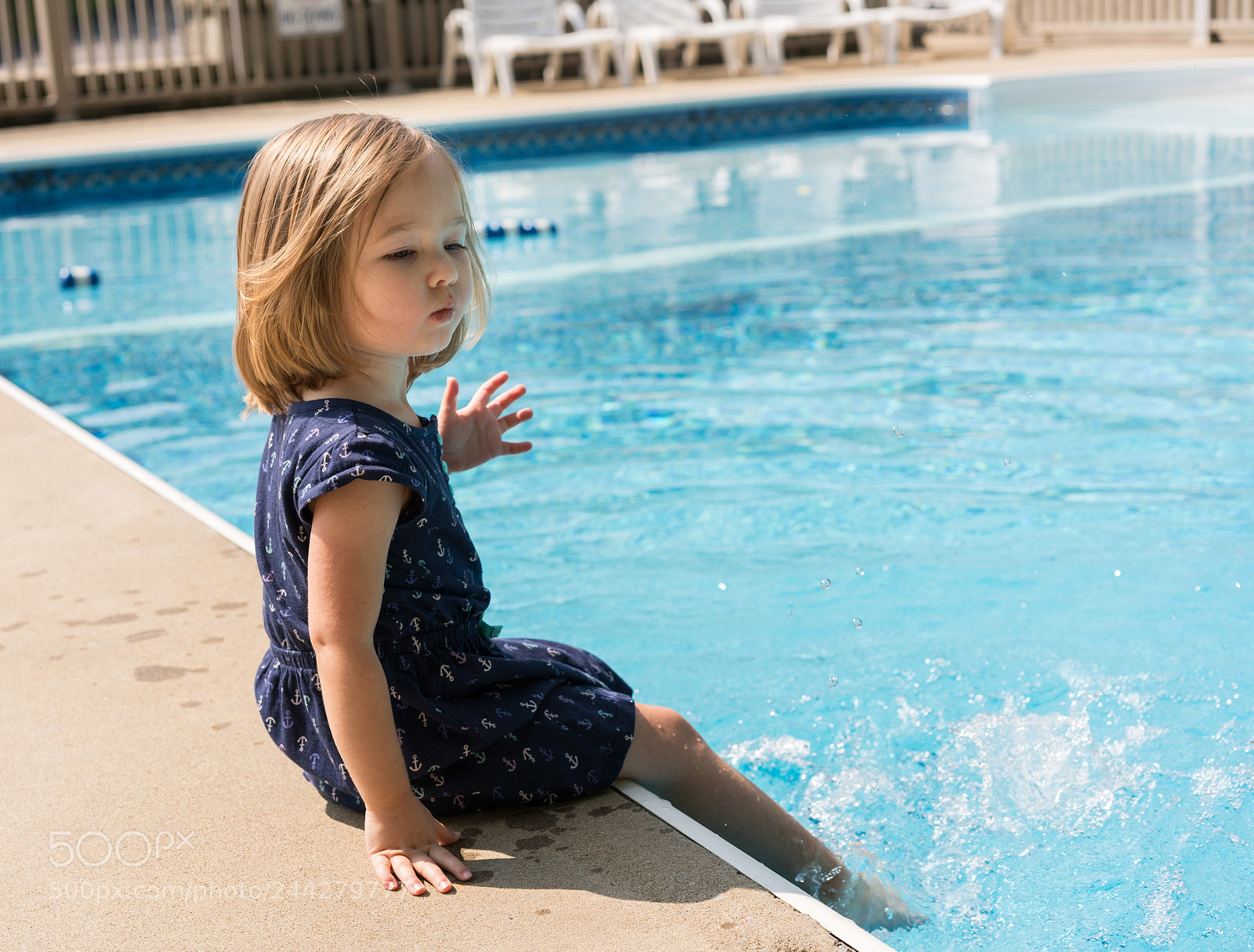 Sony a7R II sample photo. Small girl kicking the photography