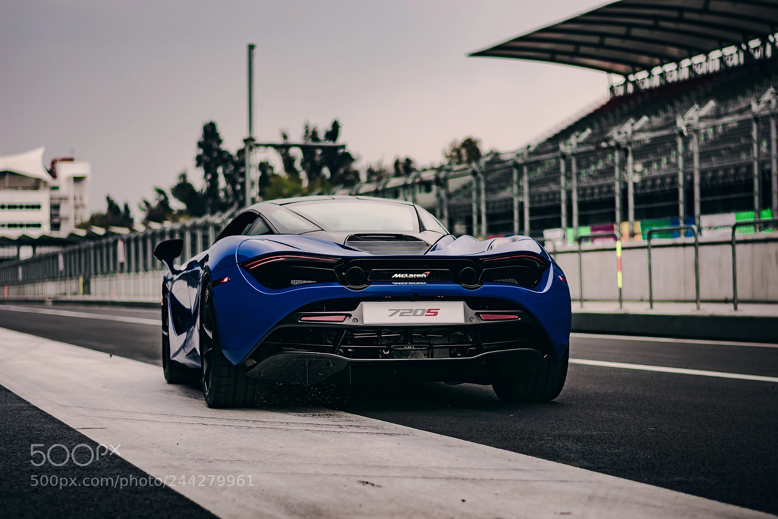 Nikon D3400 sample photo. Mclaren 720s paris blue photography