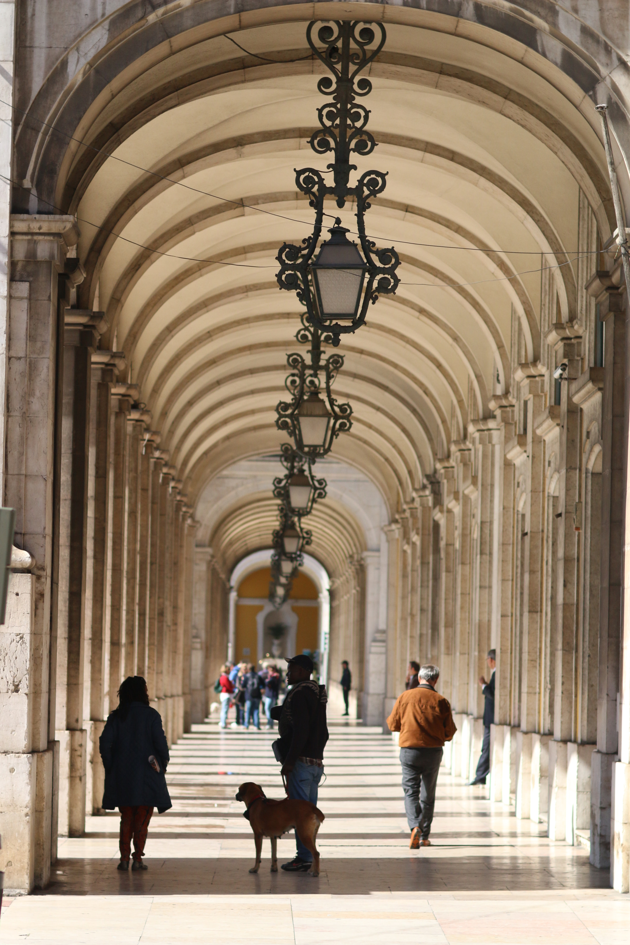 Canon EF 85mm F1.2L II USM sample photo. Colonnade. photography