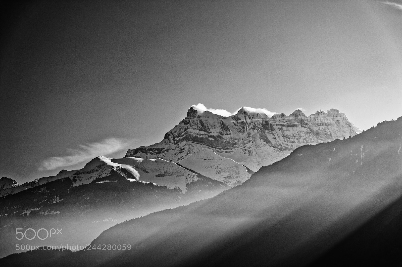 Nikon D5 sample photo. Les dents-du-midi photography