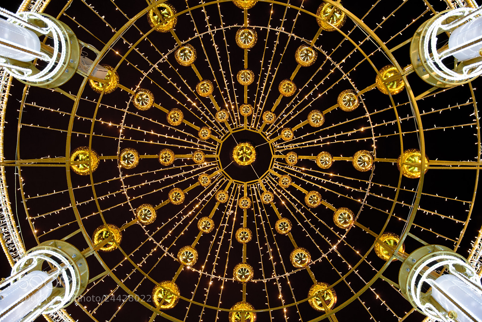 Nikon D800E sample photo. Abstract holiday decorations photography