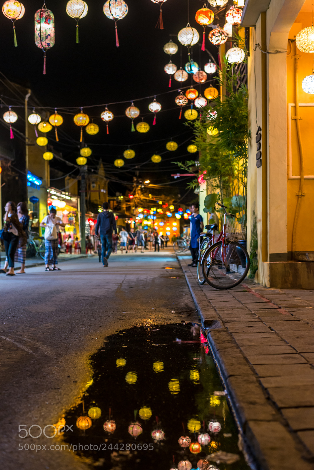 Nikon D800E sample photo. Night in old town photography