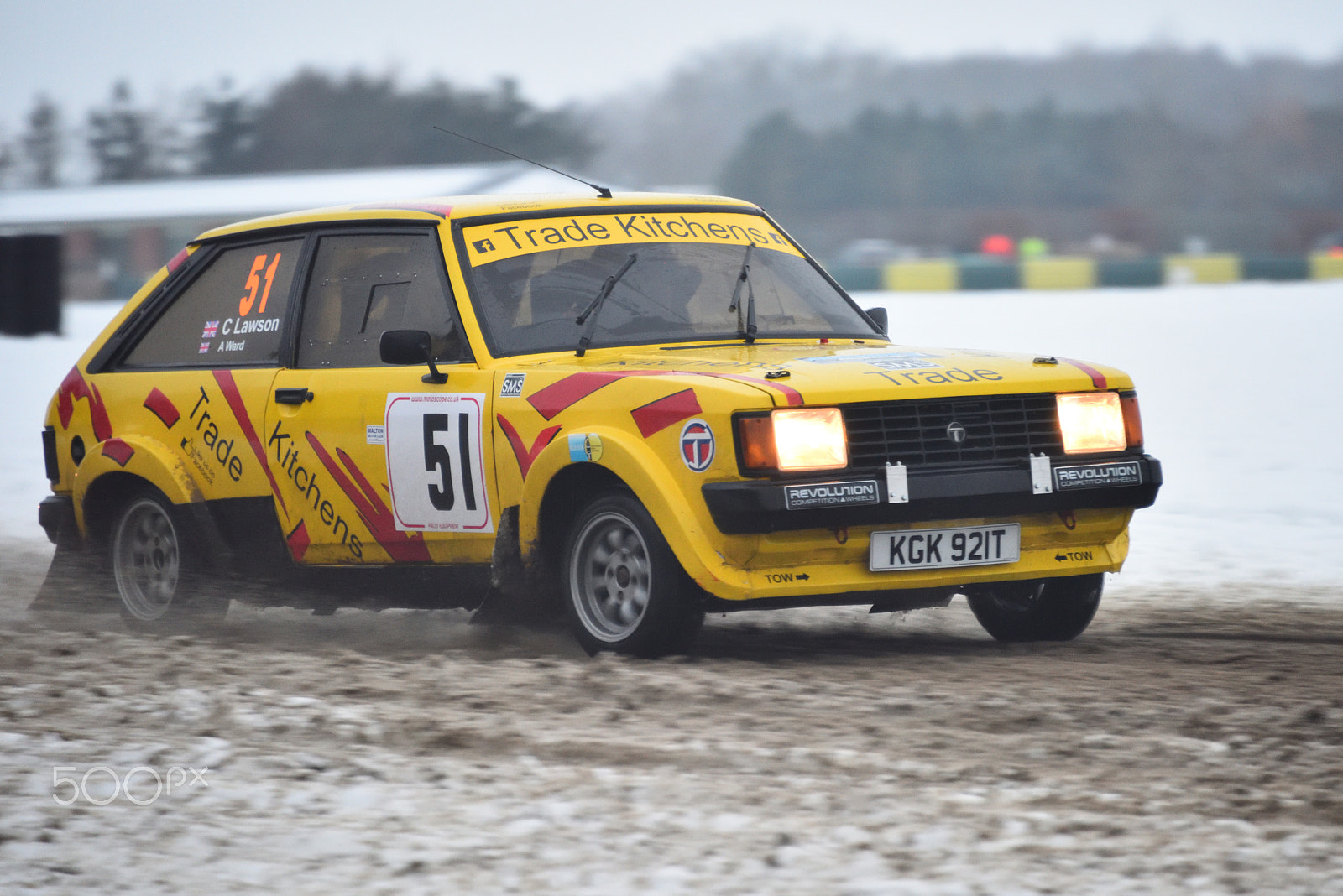 Nikon D810 sample photo. Jack frost rally, croft photography