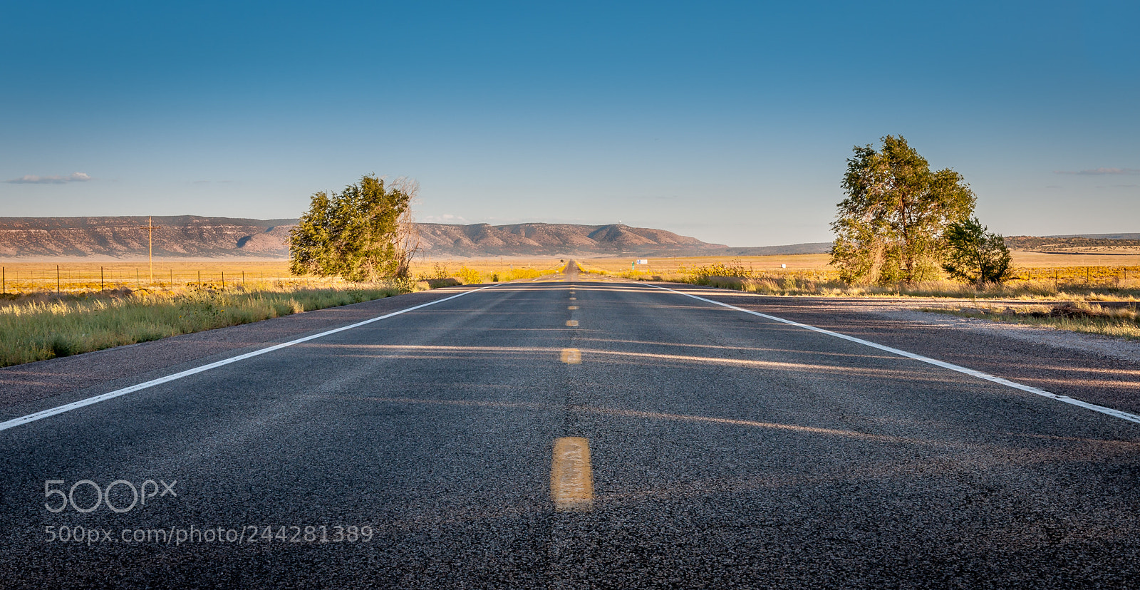 Nikon D90 sample photo. Endless road photography