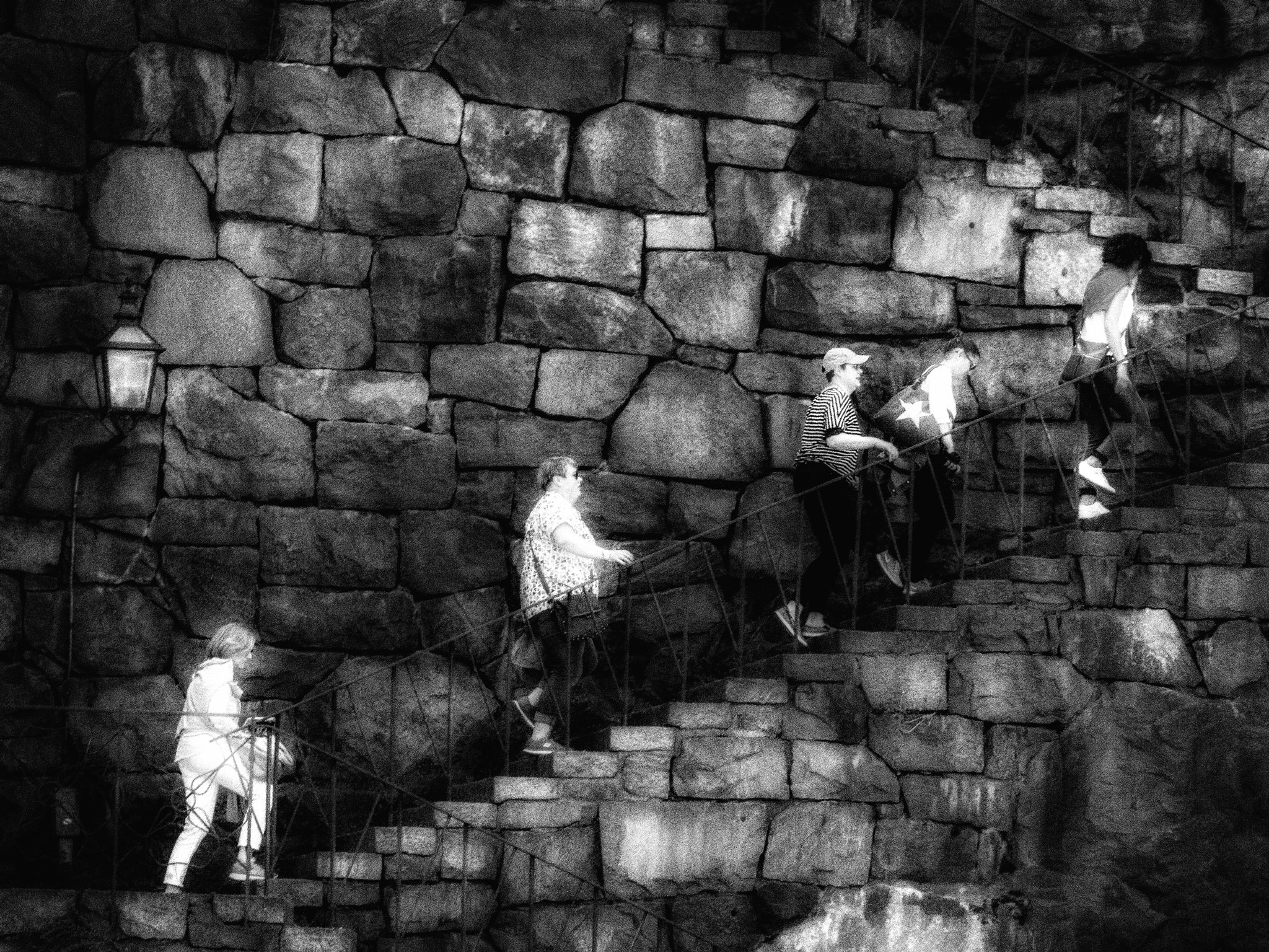 Blackie Camera sample photo. Up the stairs photography