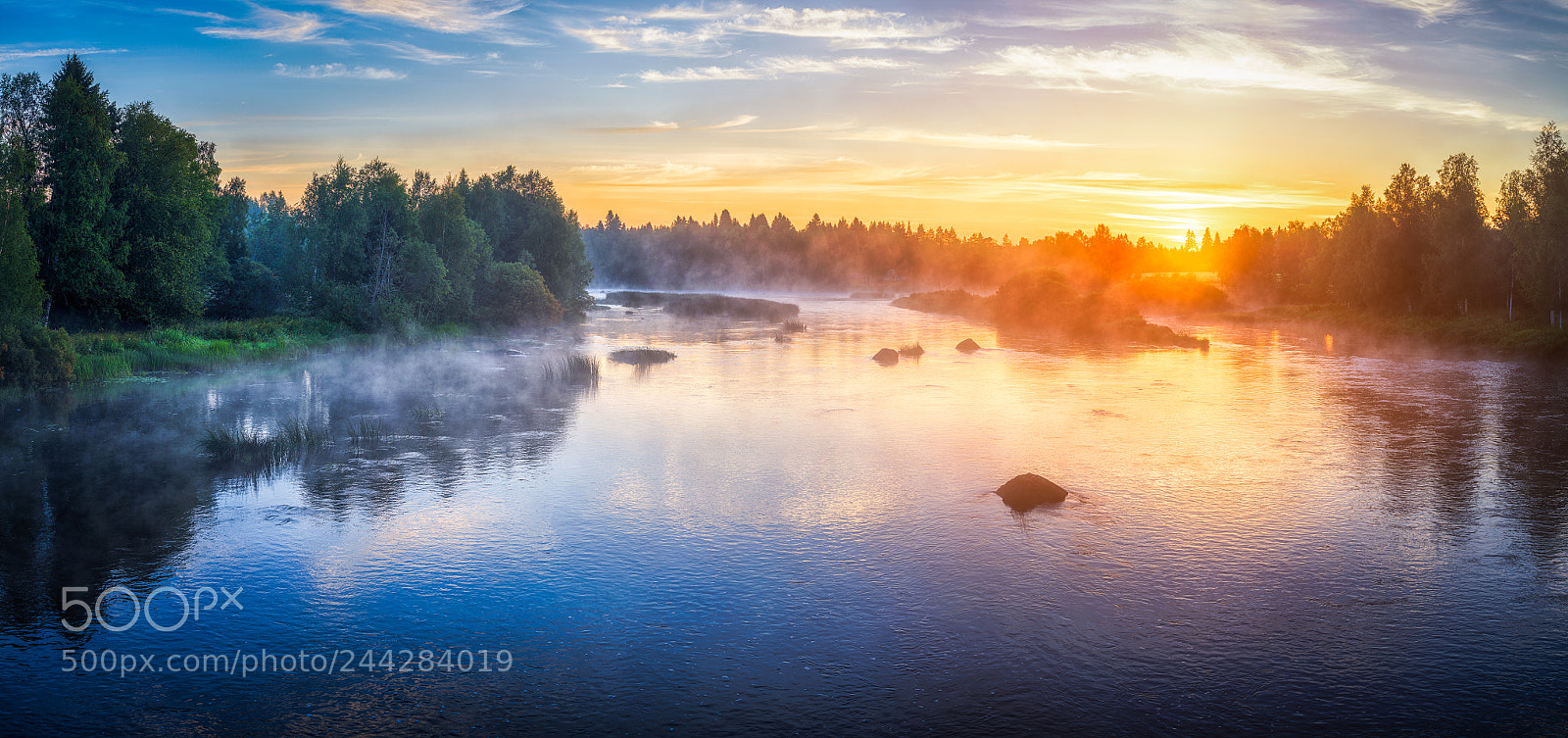 Nikon D810 sample photo. Summer night sunrise photography