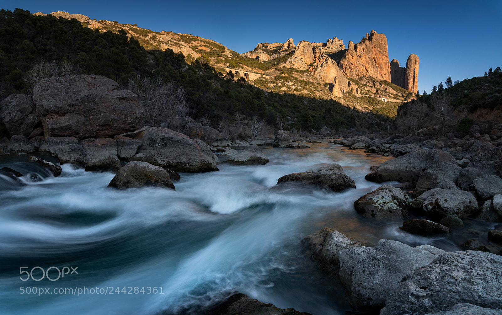 Nikon D500 sample photo. Waterflows and blue skies photography