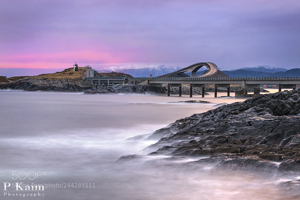Nikon D5500 sample photo. Atlantic road photography