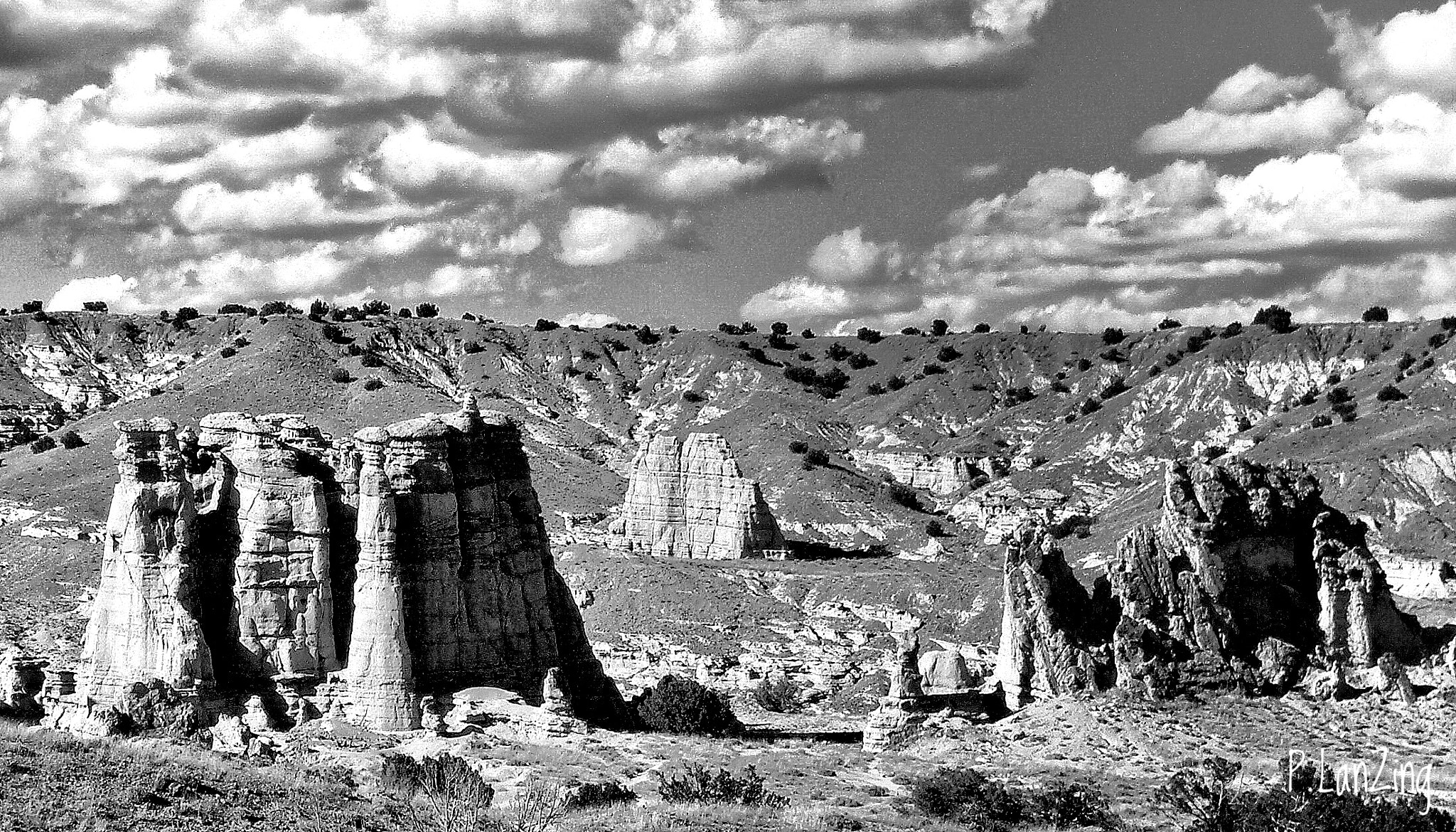 Sony DSC-T100 sample photo. La plaza blanca, new mexico photography