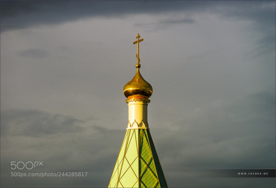 Sony a99 II sample photo. Orthodox russian church in photography