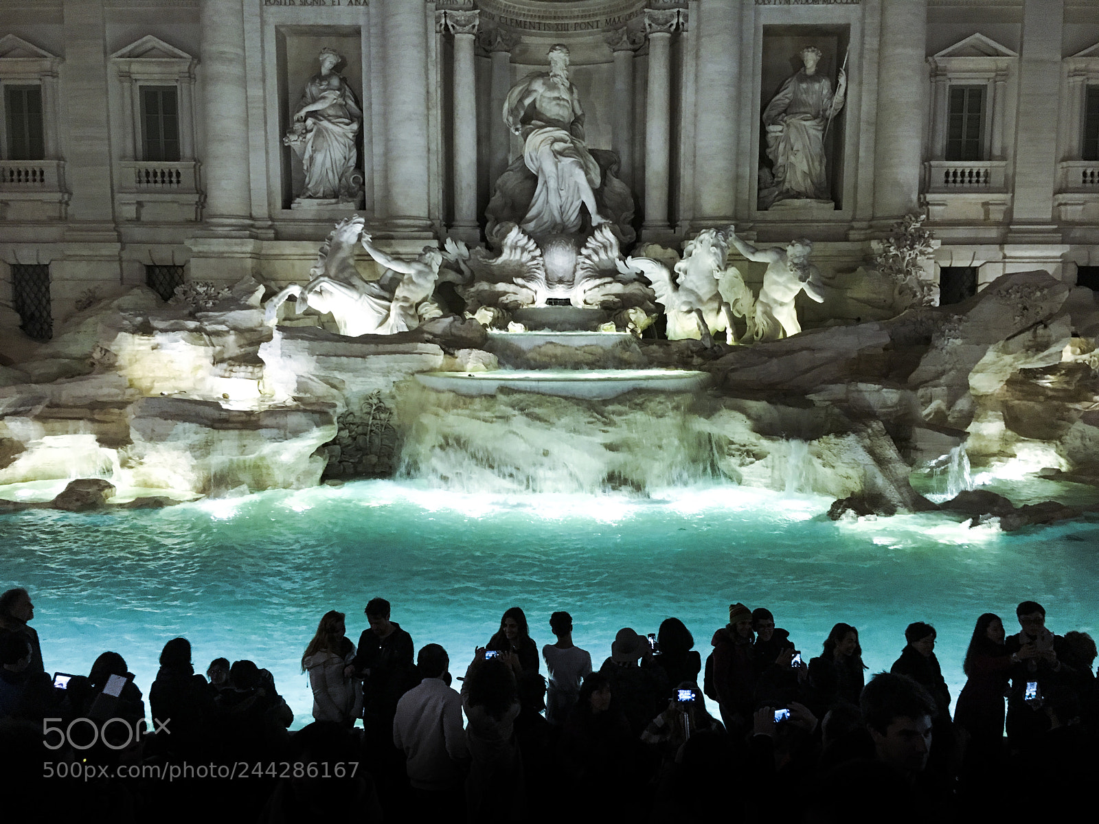 Apple iPhone 6s sample photo. Fontana di trevi photography