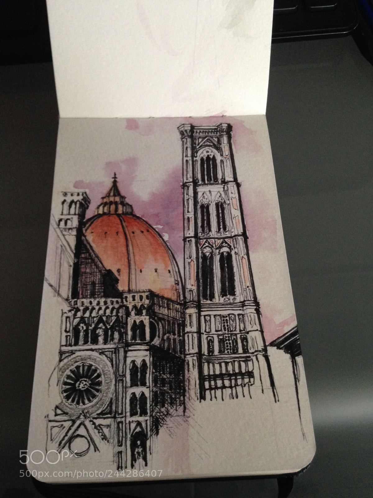 Apple iPhone 5c sample photo. Florencia sketch arquitectura photography