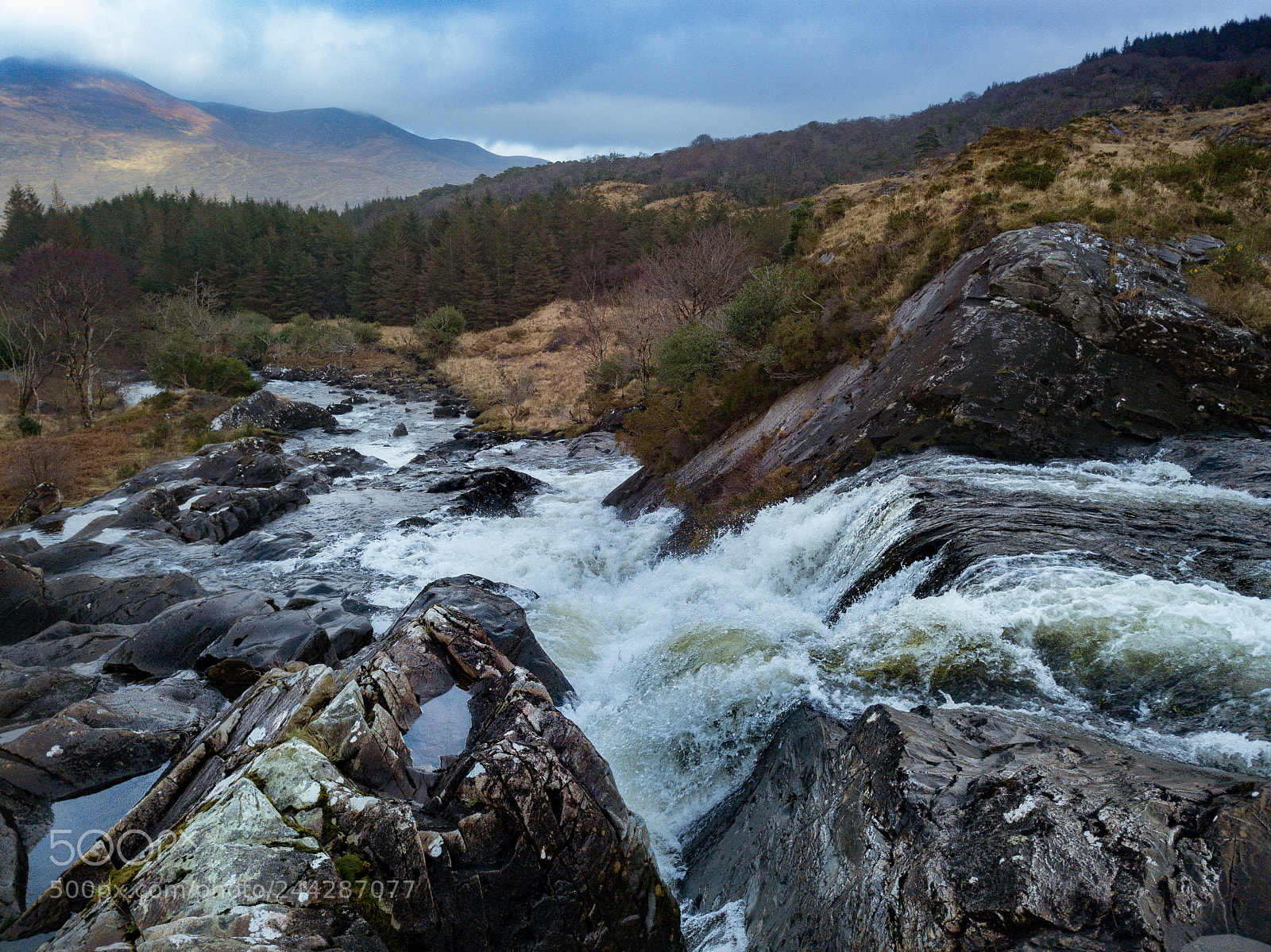 DJI FC220 sample photo. Black valley photography