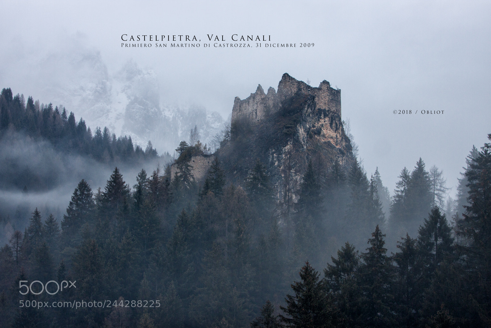Canon EOS 50D sample photo. Castelpietra, val canali photography