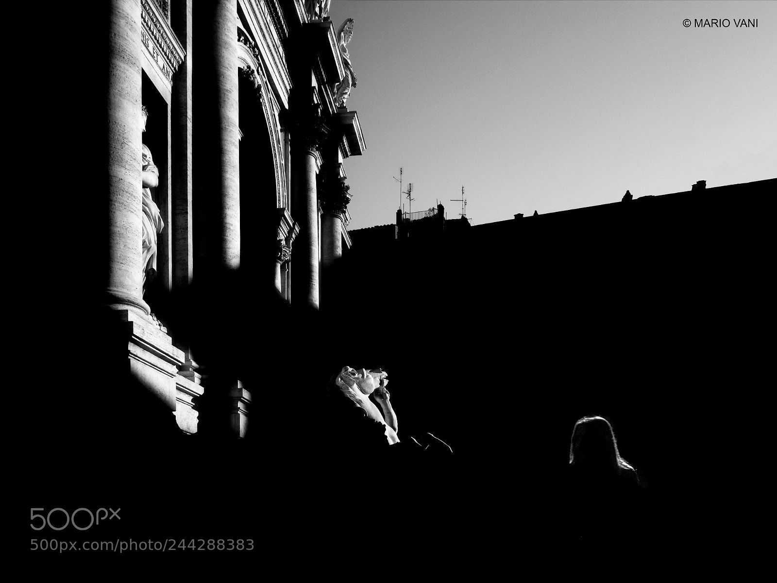 Olympus PEN-F sample photo. Fontana di trevi photography