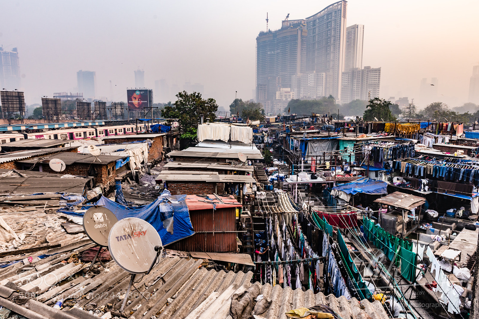 Nikon D610 sample photo. Dhobi ghat photography