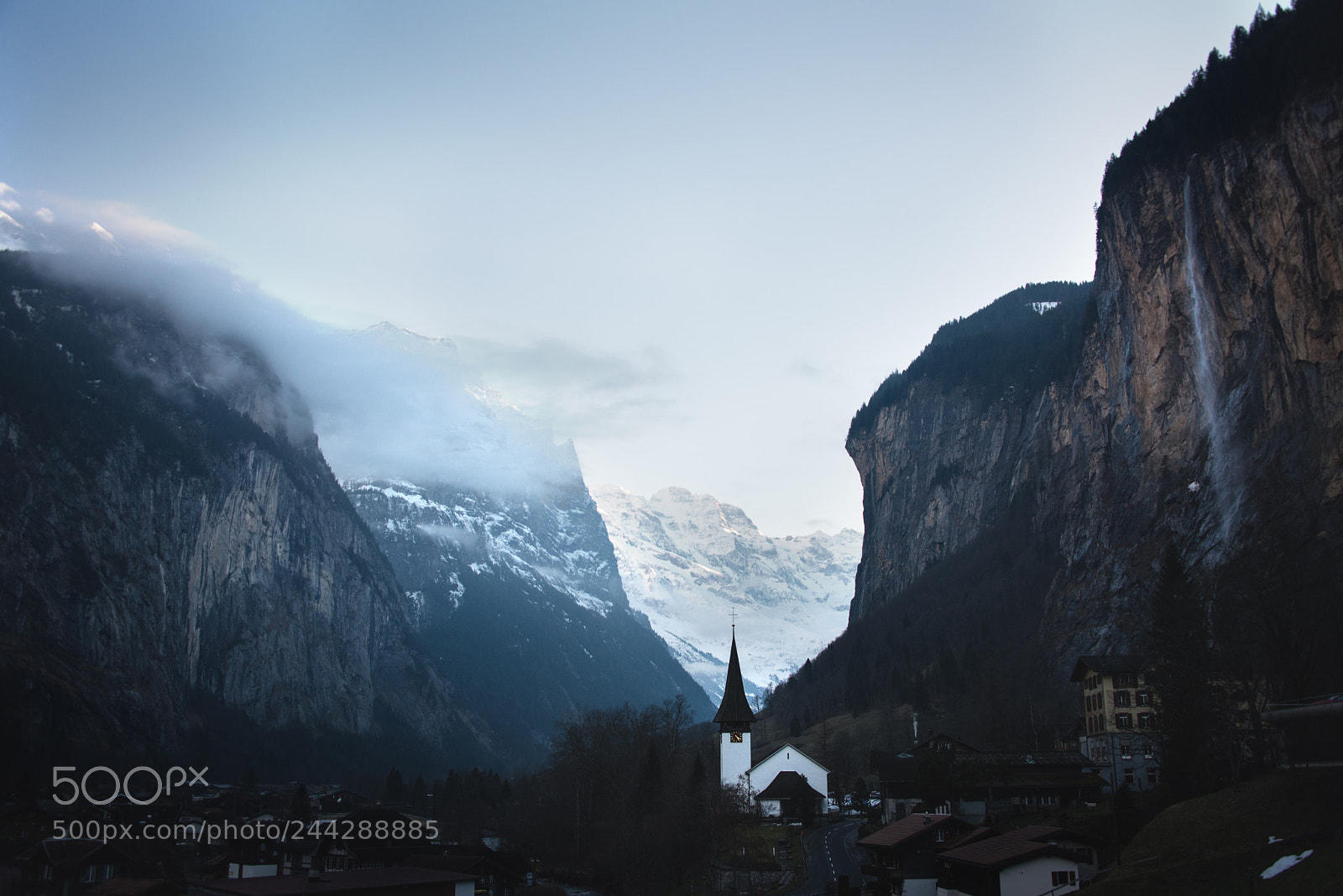 Nikon D800 sample photo. Mountain church photography
