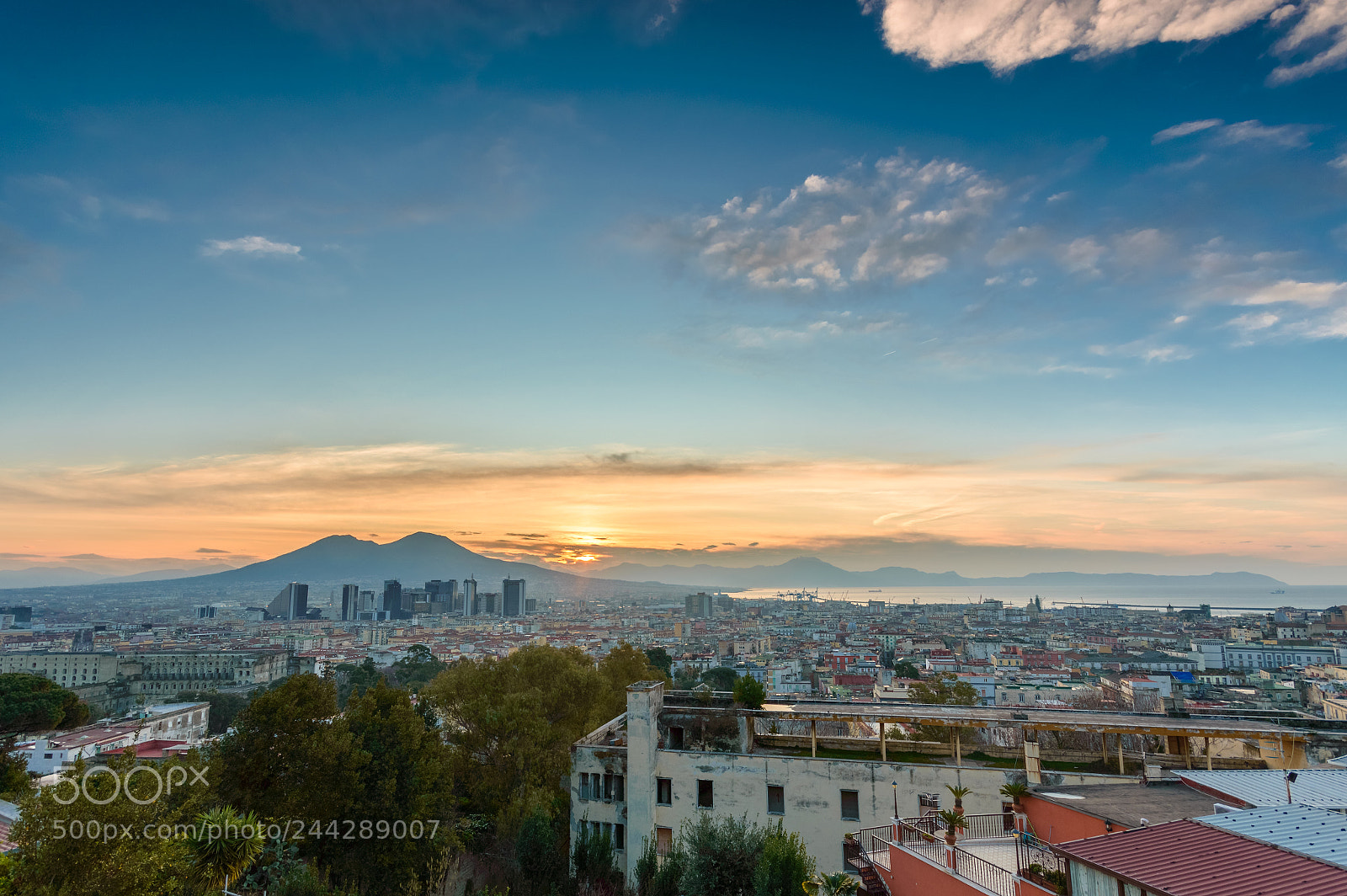 Nikon D3200 sample photo. Sunrise in naples in photography