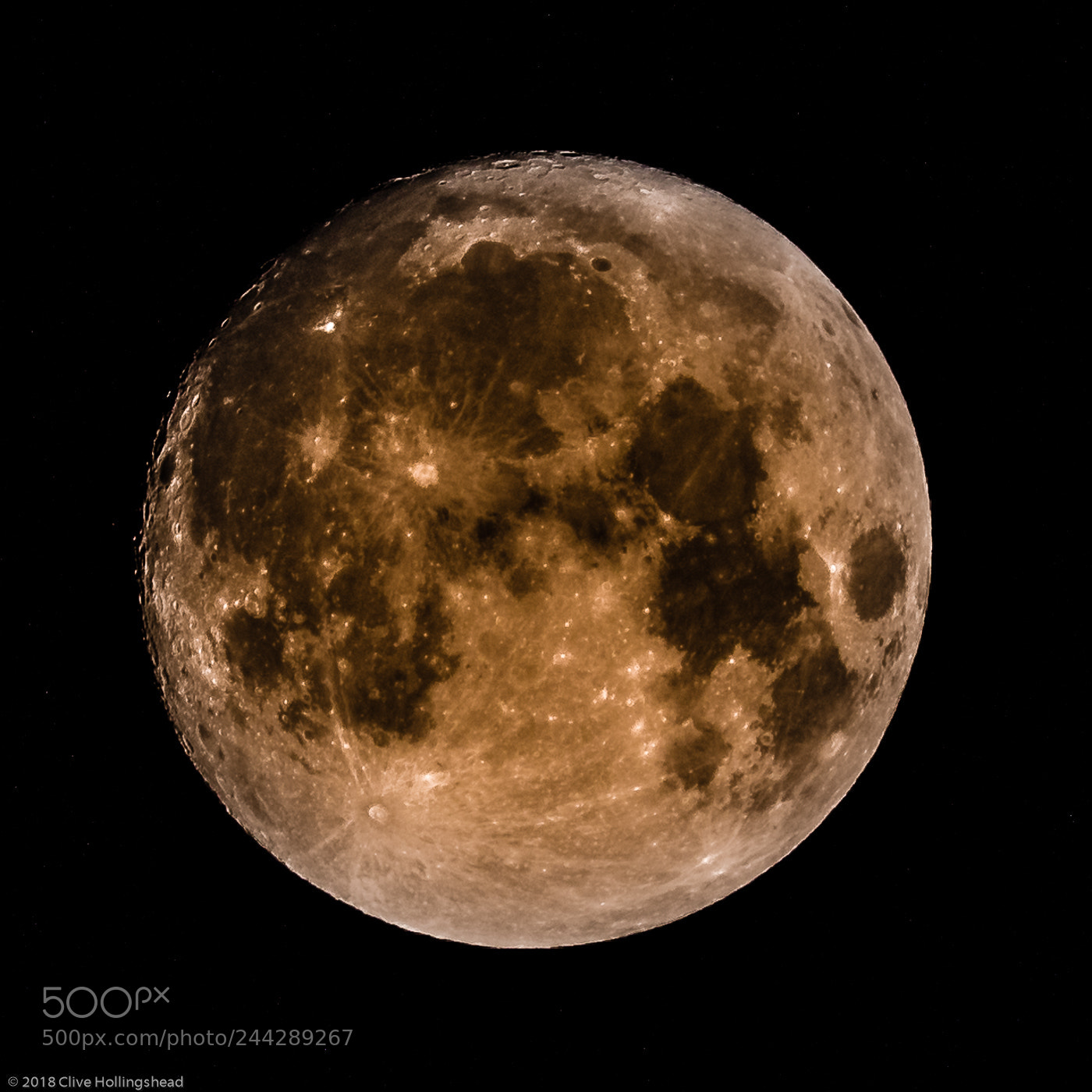 Canon EOS 7D Mark II sample photo. Golden moon photography