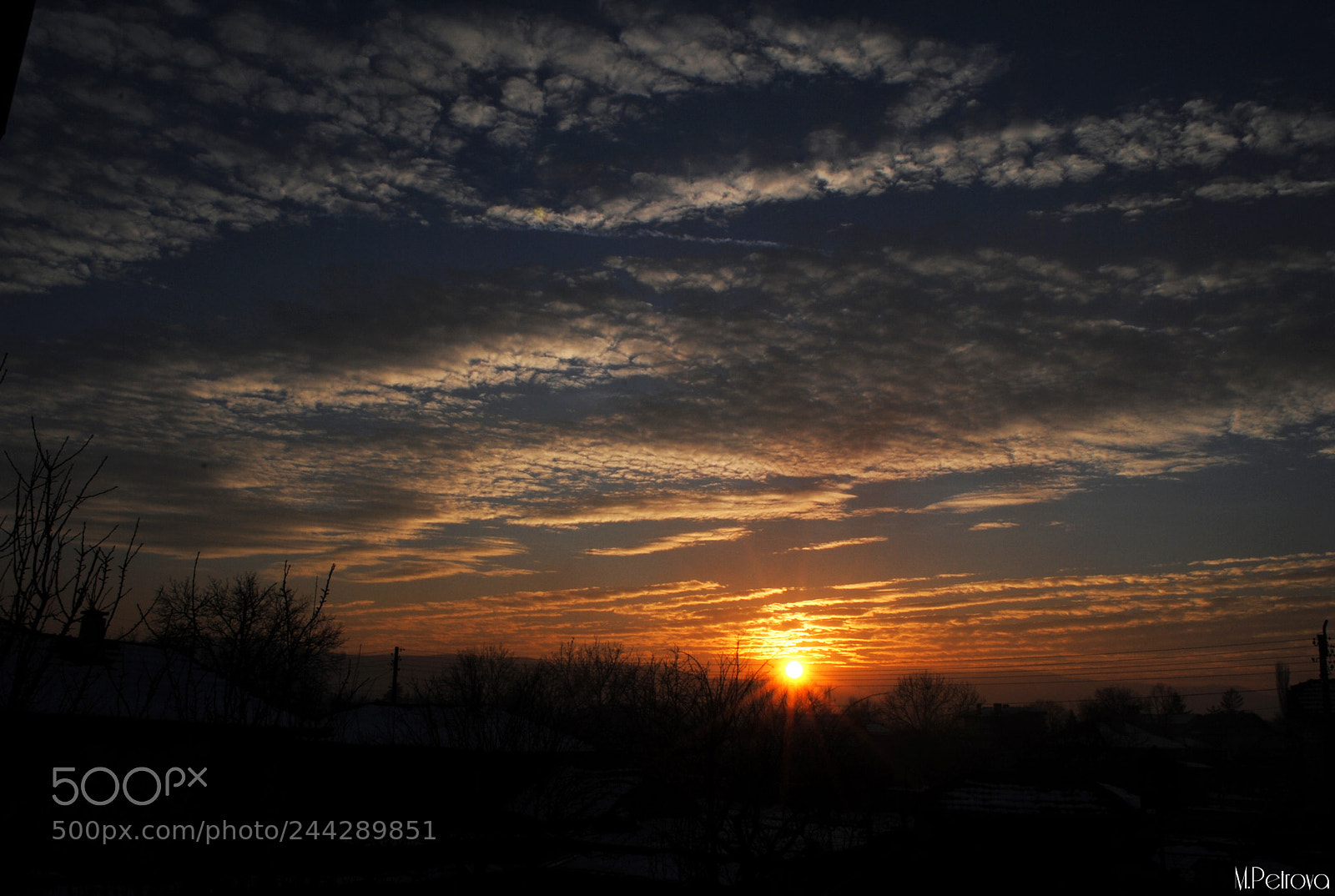 Nikon D3000 sample photo. Amazing sunset photography