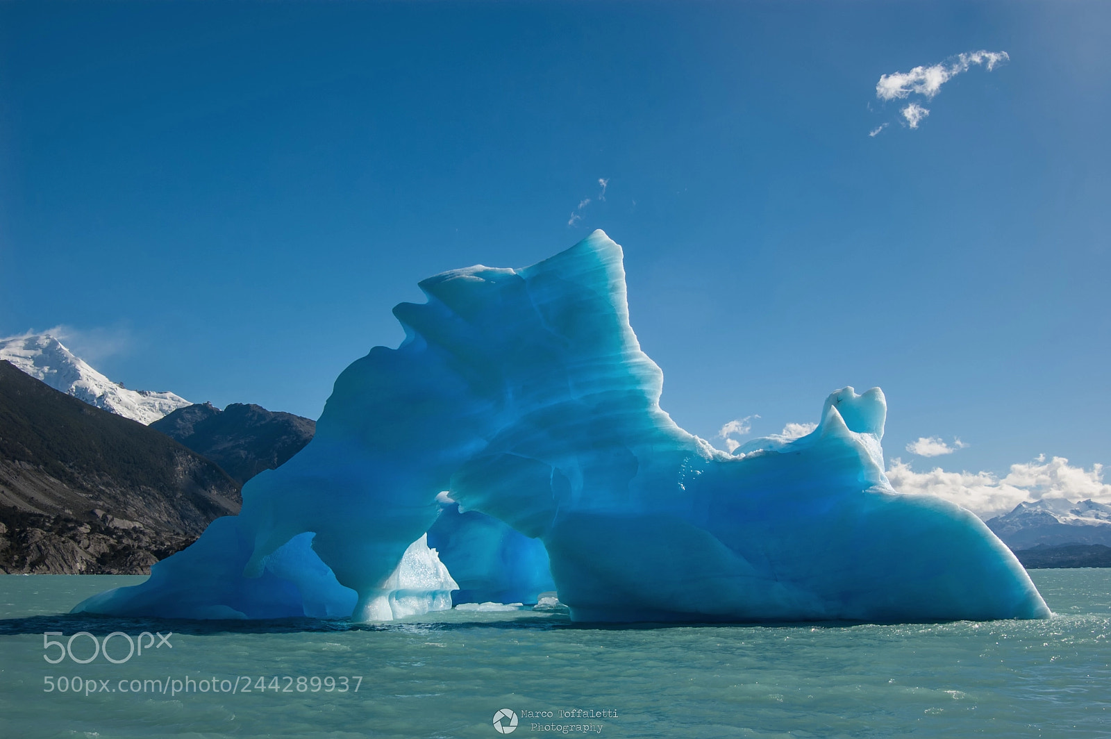 Nikon D50 sample photo. Lake argentino photography