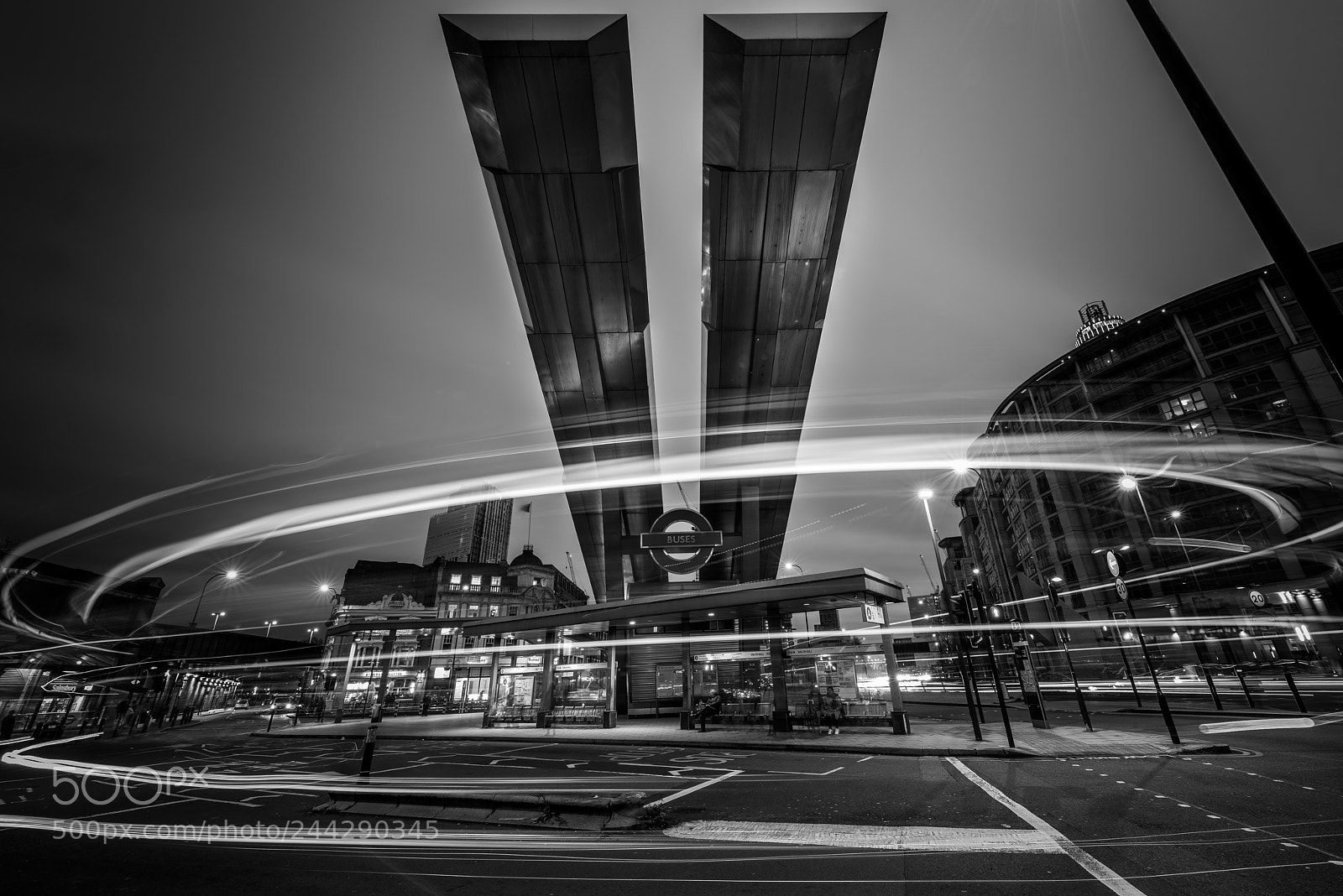 Nikon D810 sample photo. Vauxhall ski jump photography
