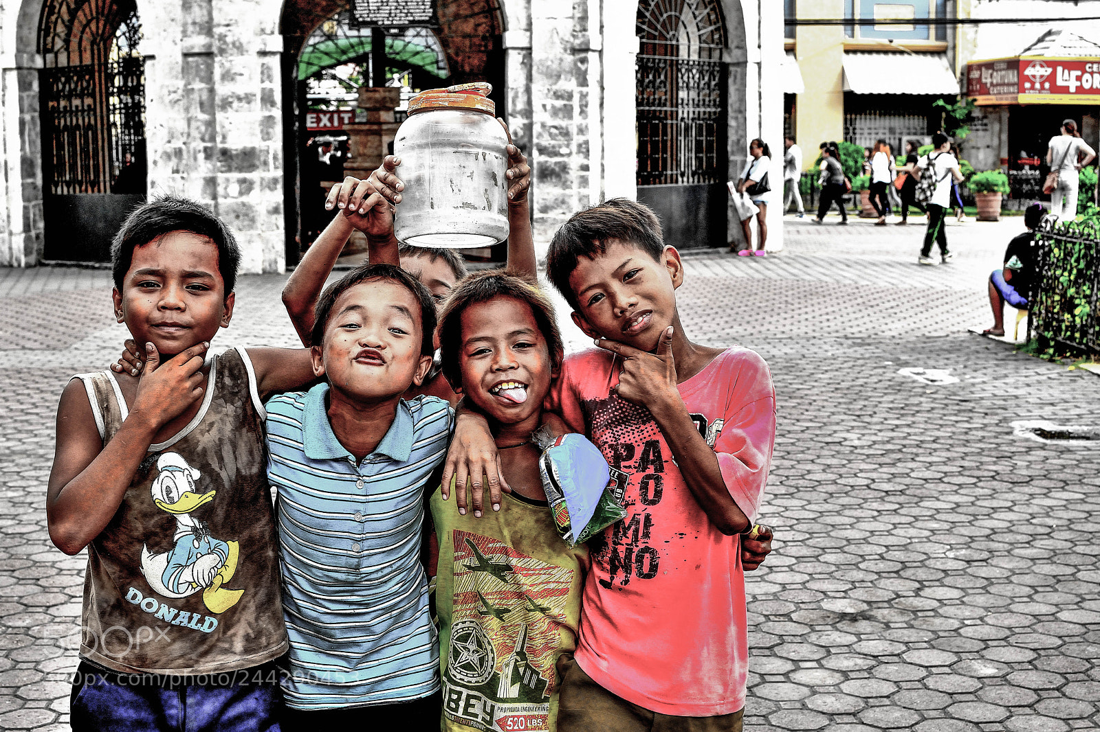 Nikon D5500 sample photo. Street kids photography