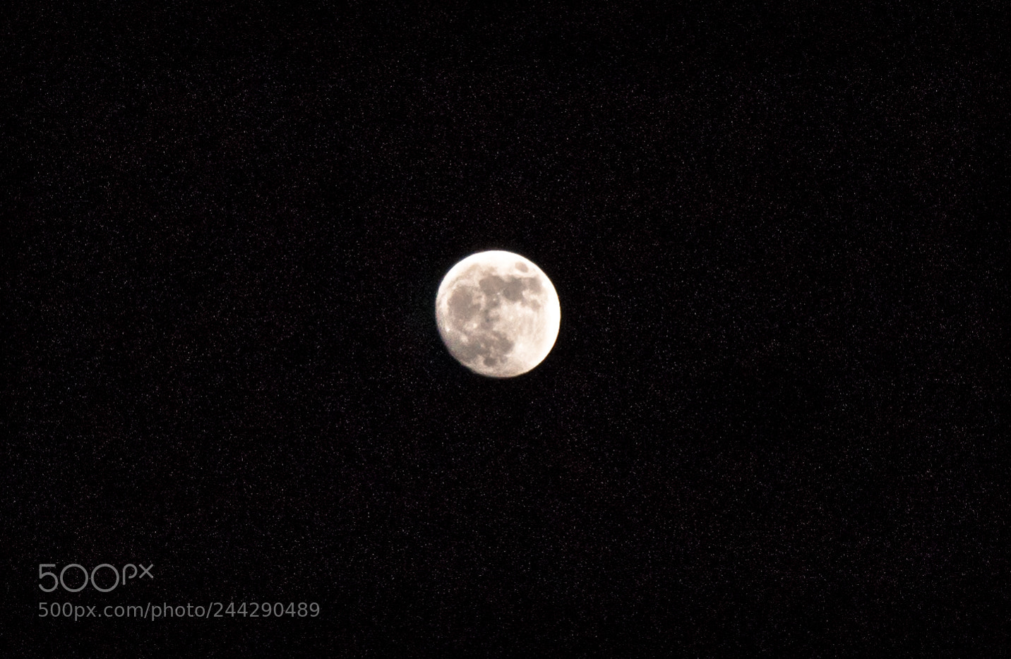 Nikon D90 sample photo. Moon photography