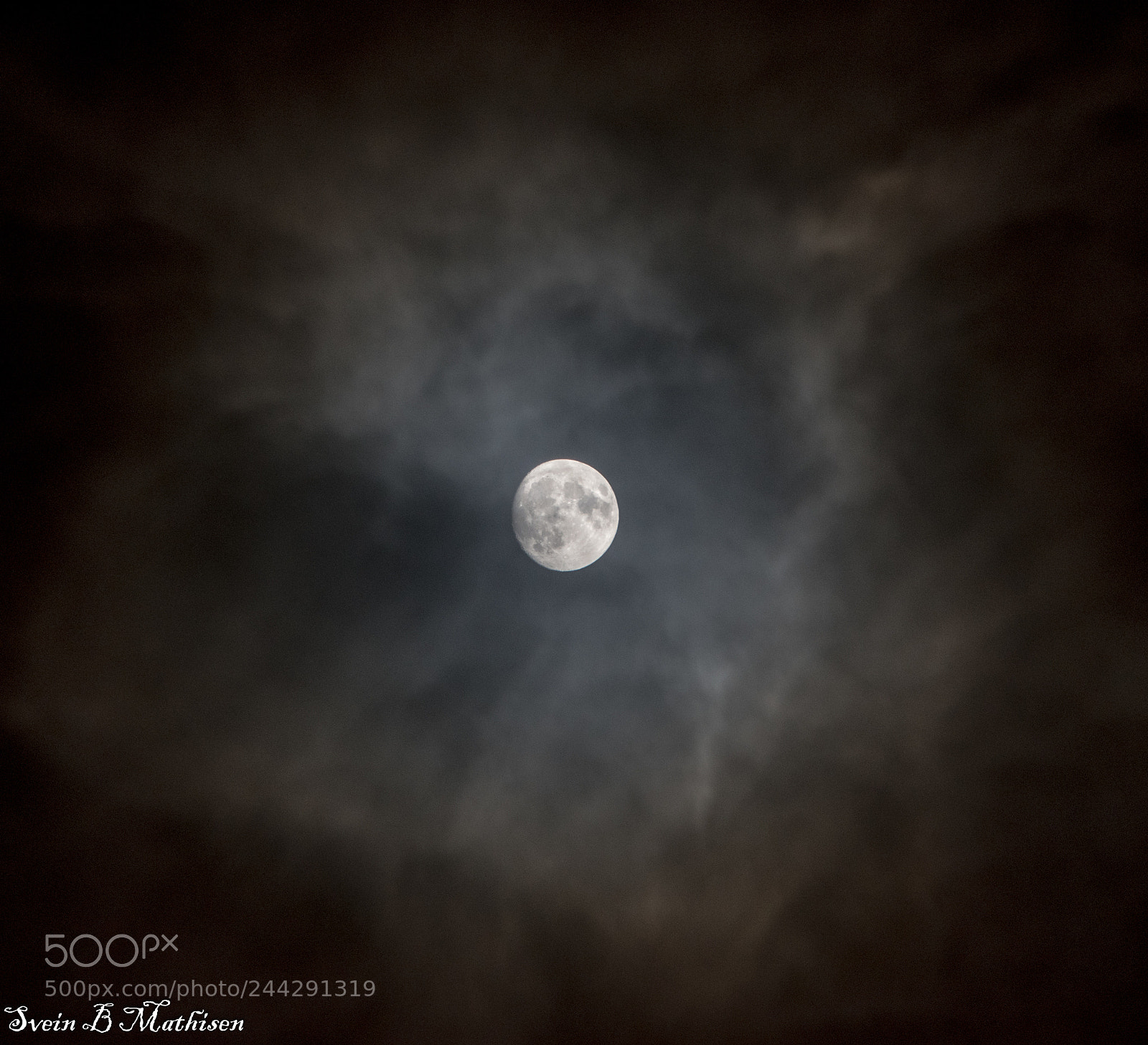 Nikon D5500 sample photo. Moon photography