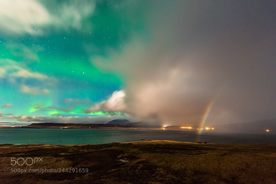Nikon D800 sample photo. Northern lights and night photography