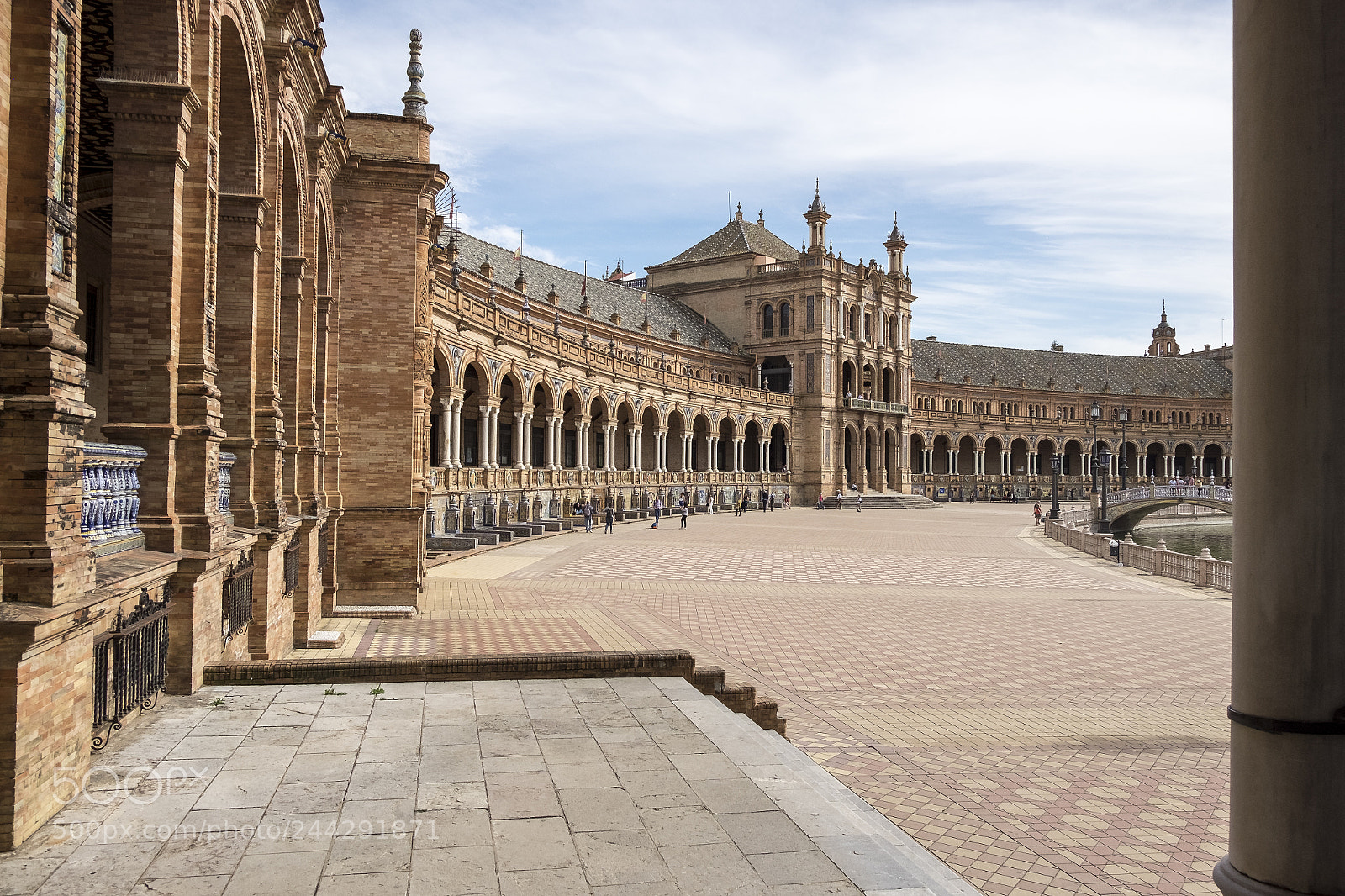 Fujifilm X-T1 sample photo. Placa de espana 1, sevilla photography