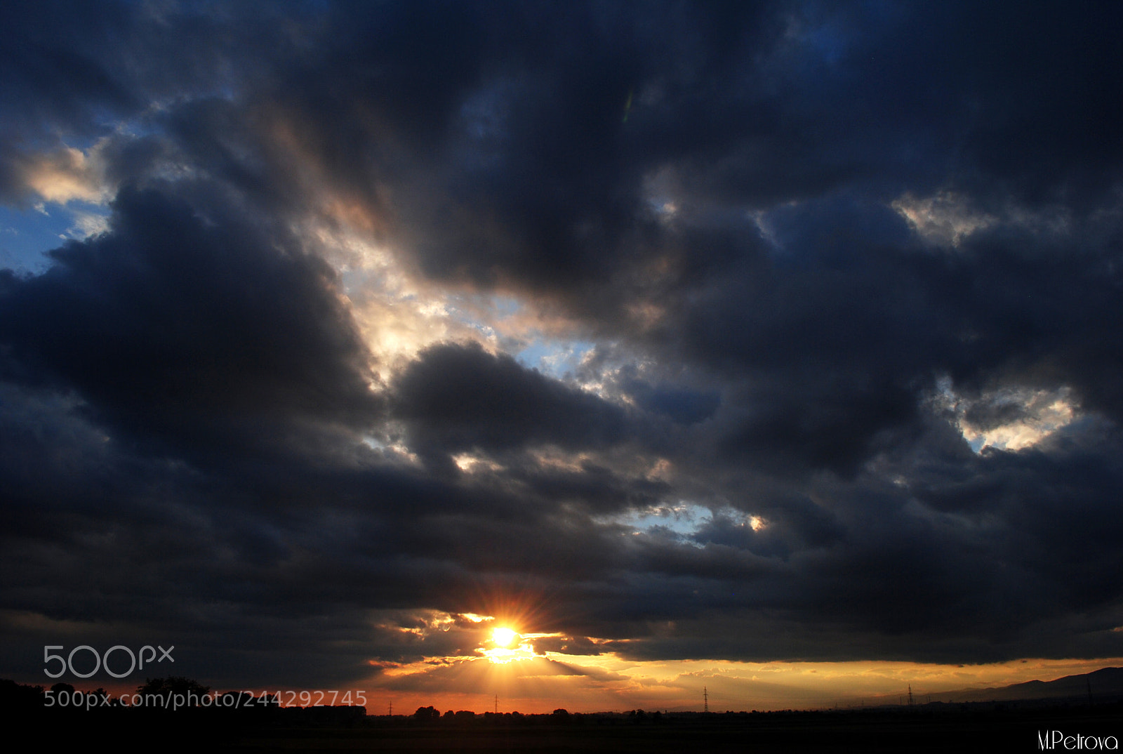 Nikon D3000 sample photo. Summer sunset photography