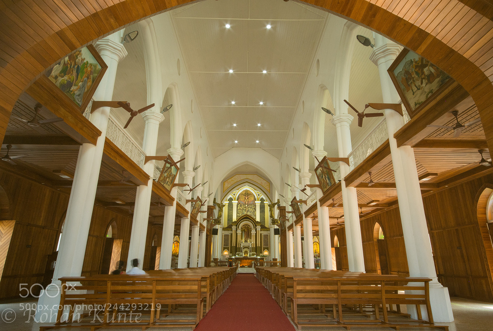 Nikon D500 sample photo. St andrew's basilica photography