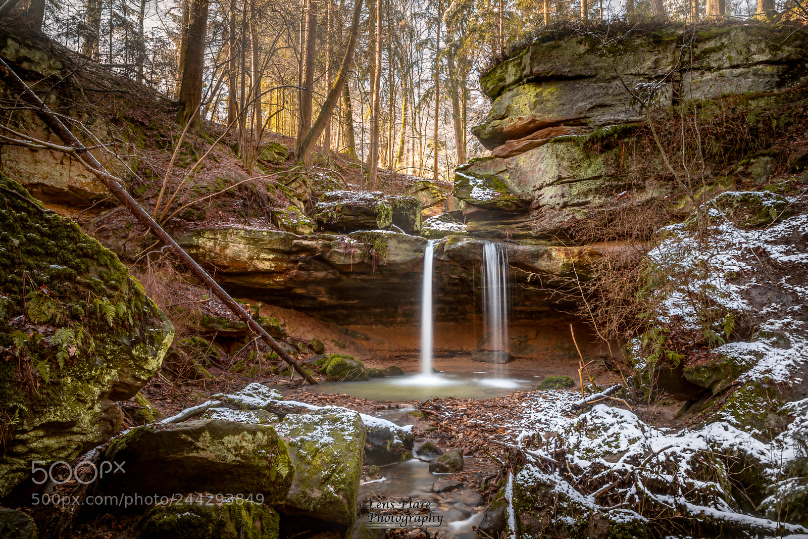 Nikon D7200 sample photo. Waterfall photography