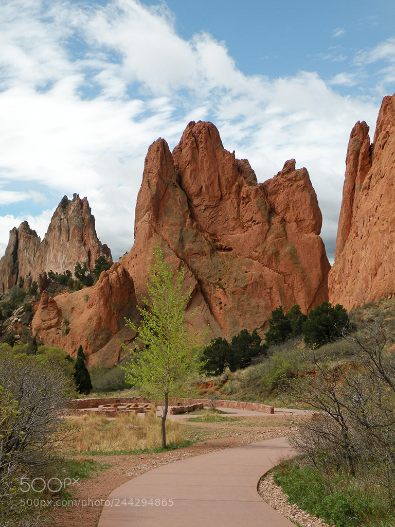 Nikon Coolpix P80 sample photo. Garden of the gods photography