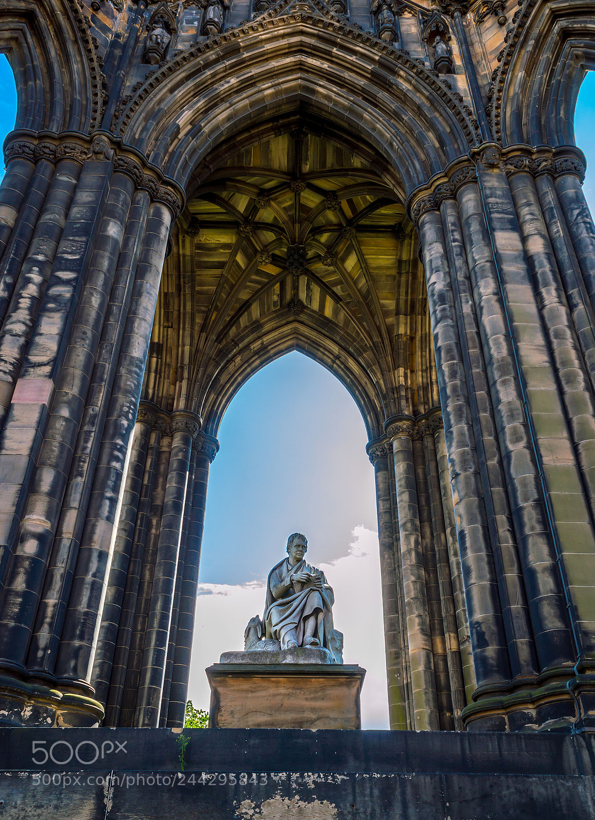 Nikon D3200 sample photo. Scott monument photography