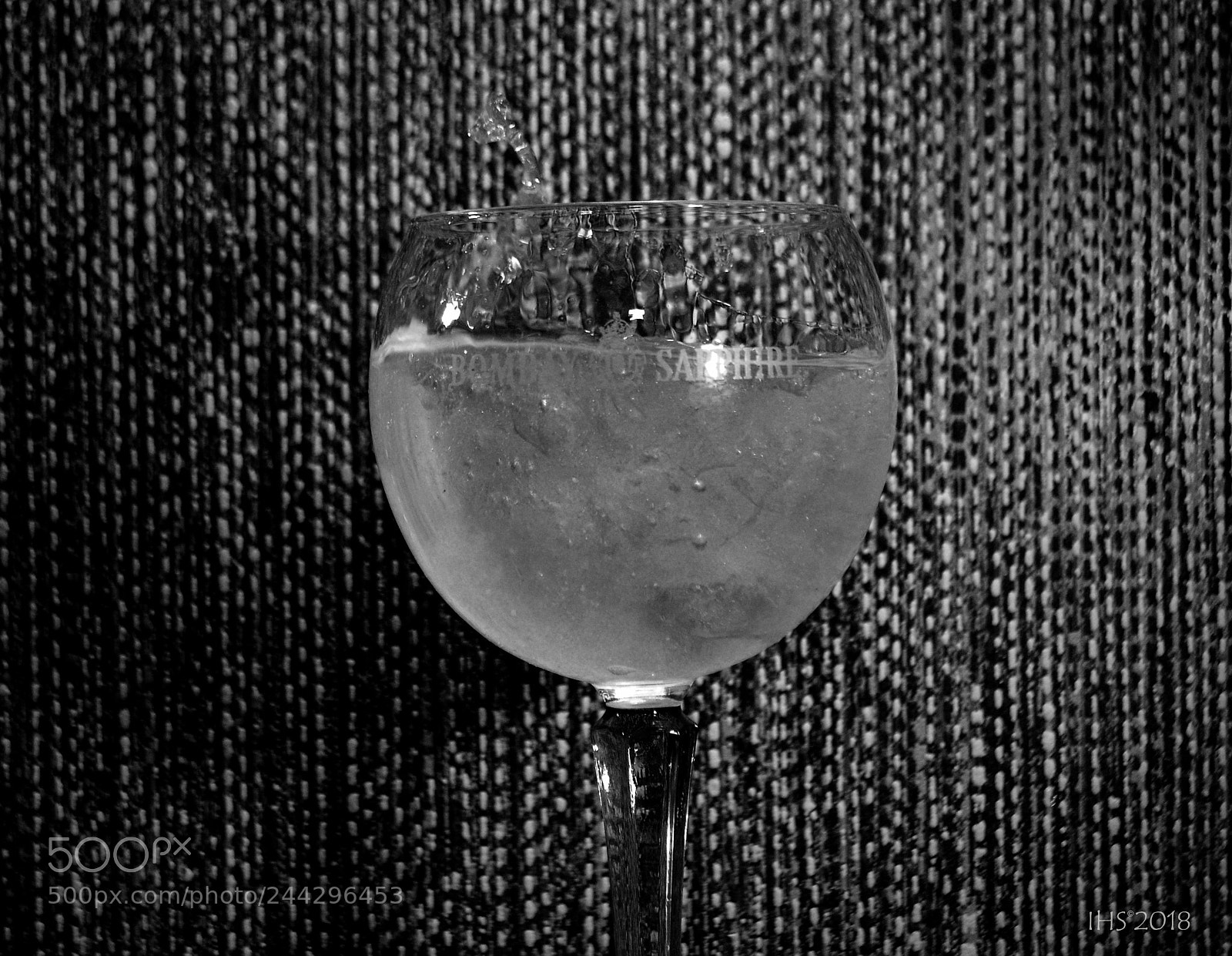 Nikon D5100 sample photo. G & t with ice photography