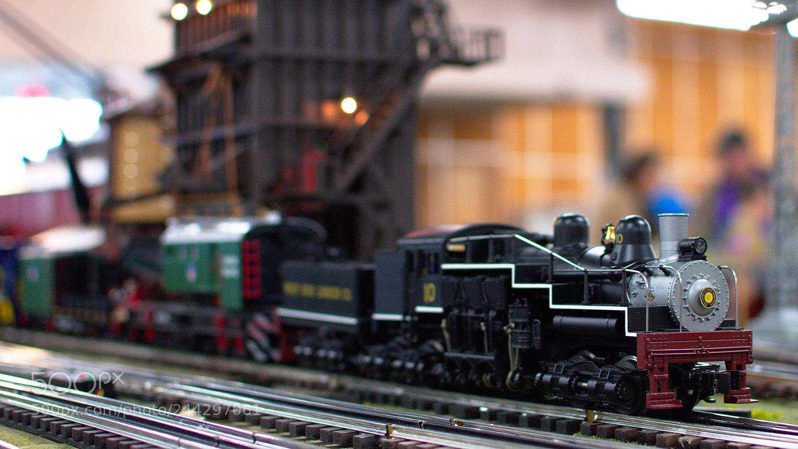 Nikon D3400 sample photo. Model train 2 photography